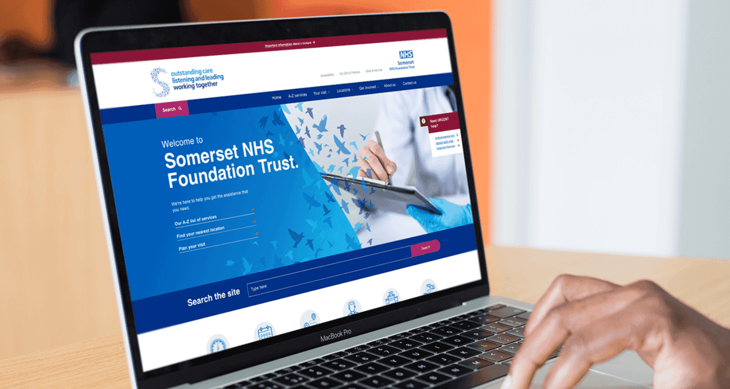 NHS Somerset website