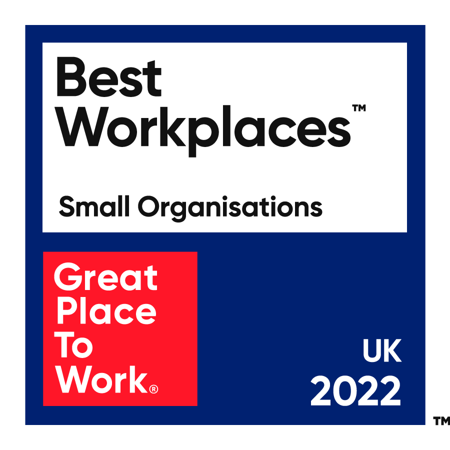 6B has officially been recognised as a UK Best Workplace in the Small Organisations category in 2022