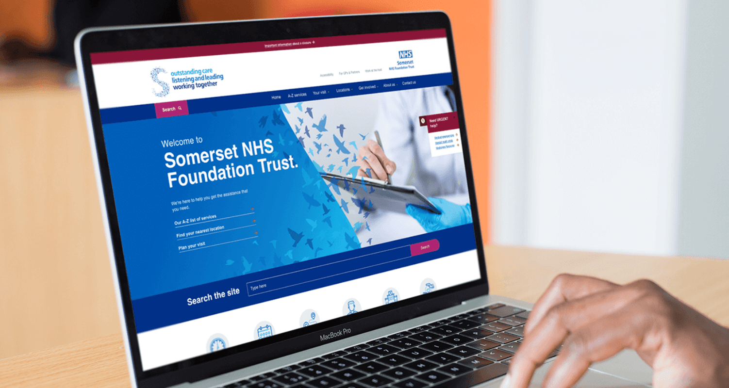 NHS Somerset website